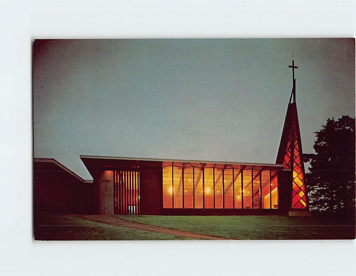 Postcard Congregational Church United Church of Christ Oregon USA