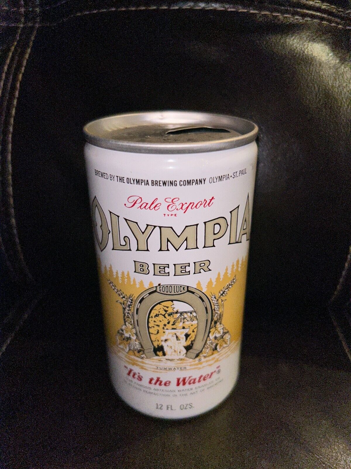 Olympia Pale Export 12 oz Can Flat Top Pull Tab 60s/70s RARE