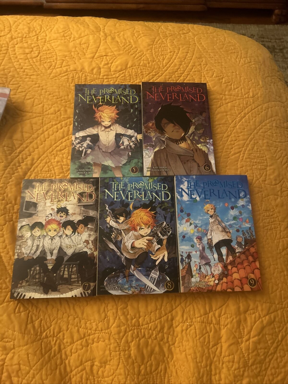 The Promised Neverland (Choose a Volume - 5, 6, 7, 8, And 9