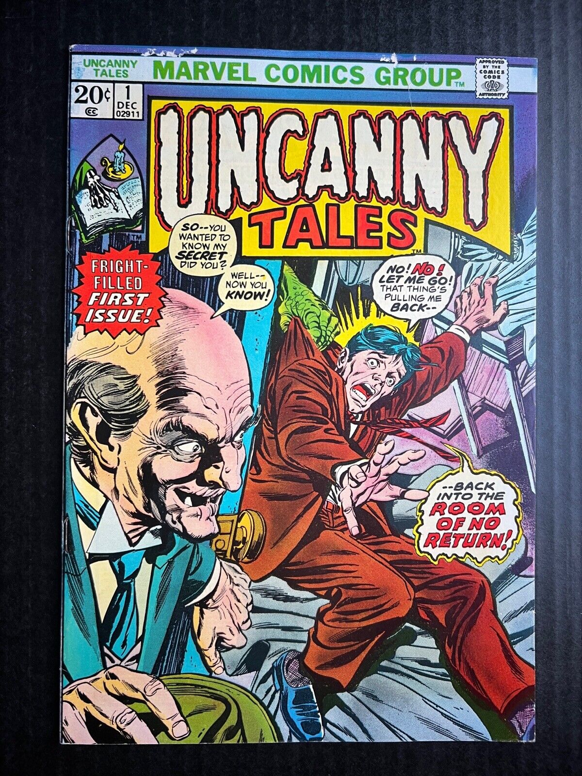 UNCANNY TALES #1 December 1973 Marvel Monster Comics 