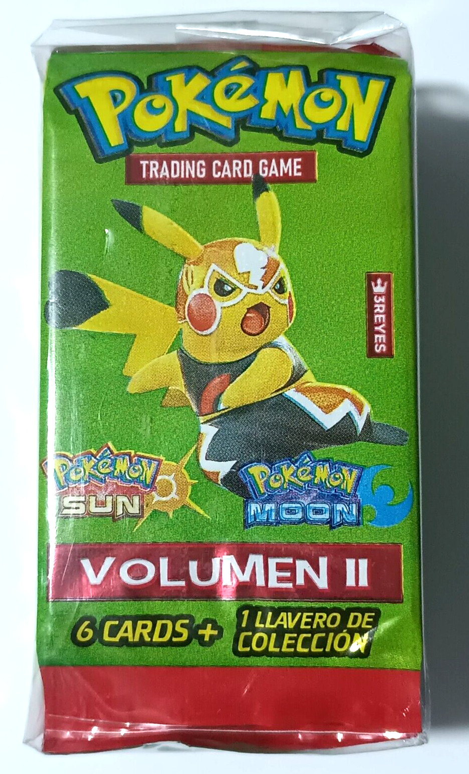 BOX POKEMON Sun & Moon Vol. II PERU 2018 - Trading Card Game TCG 3R PIKACHU