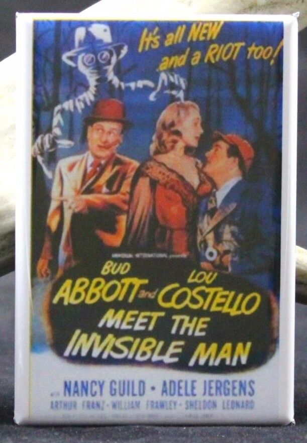 Abbott and Costello Meet the Invisible Man Movie Poster 2\