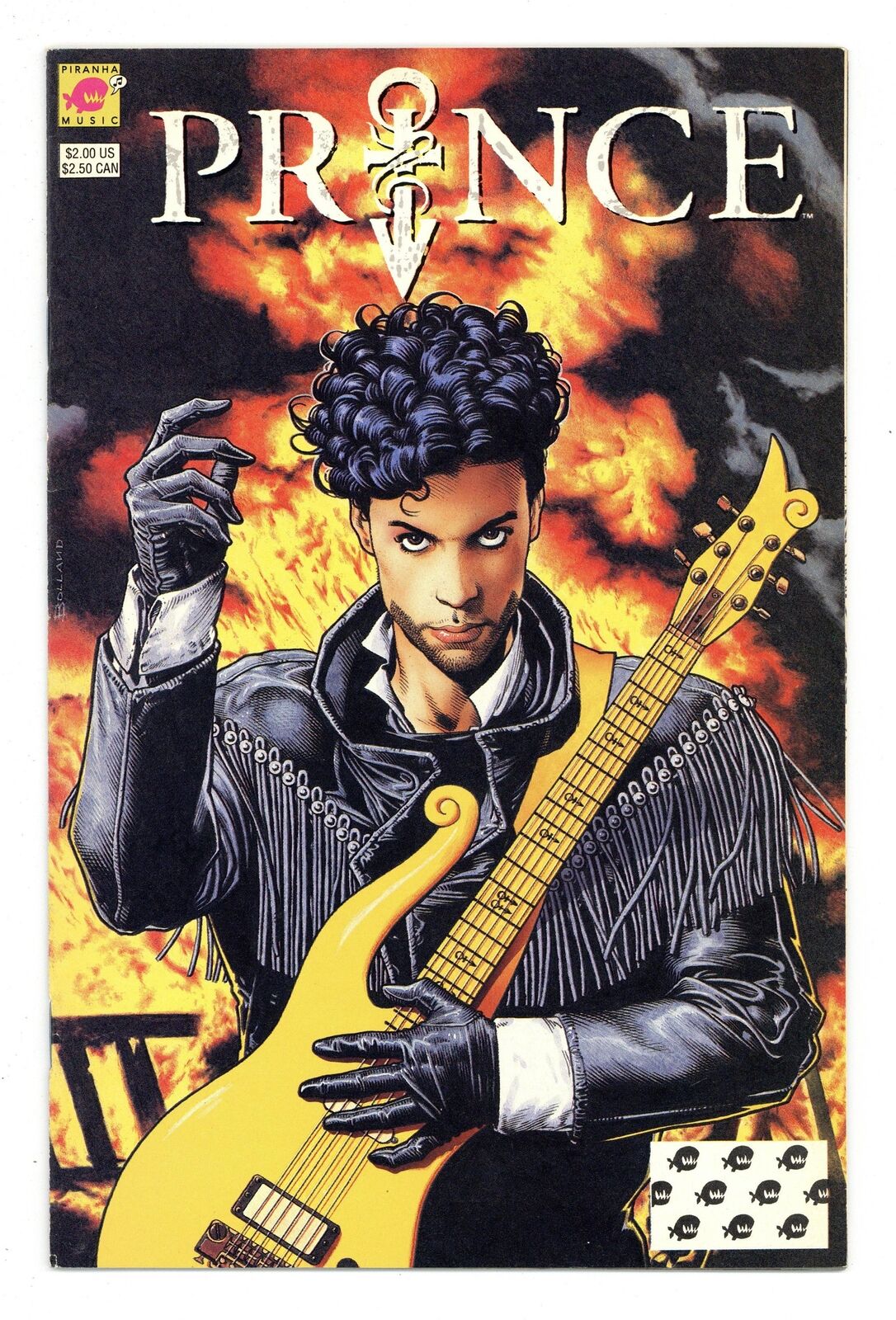 Prince Alter Ego #1, Printing 1D Direct Variant 1st Printing VF- 7.5 1991