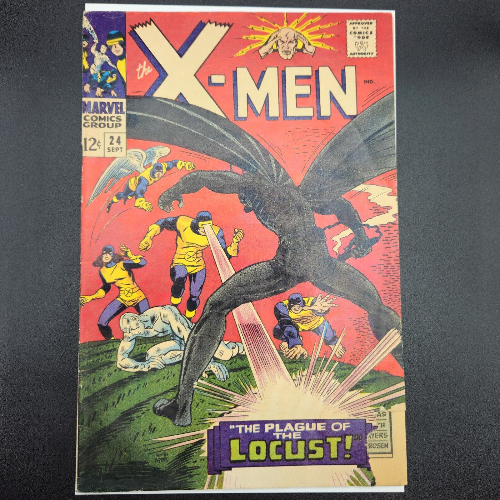 X-Men #24 1966 Marvel Comics Silver Age 1st Print 1st Appearance of The Locust