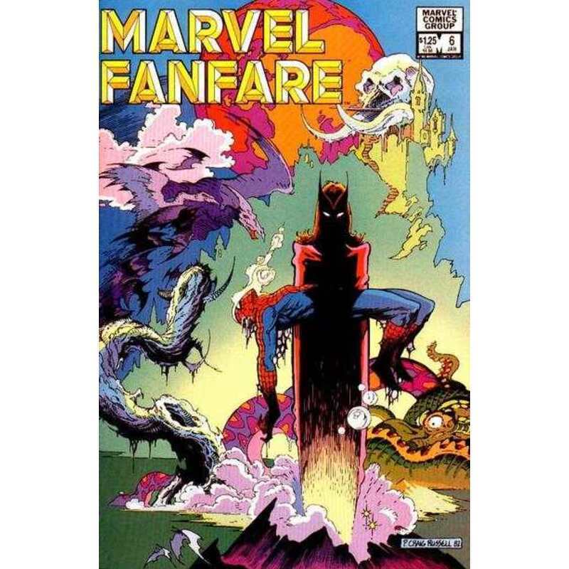 Marvel Fanfare (1982 series) #6 in Near Mint + condition. Marvel comics [n*