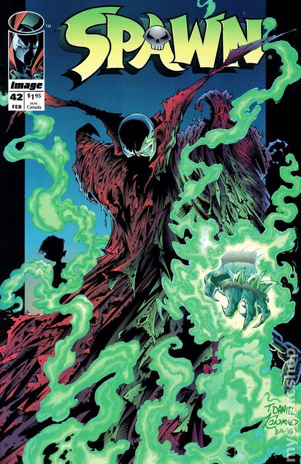 Spawn #42D VG 1996 Stock Image Low Grade