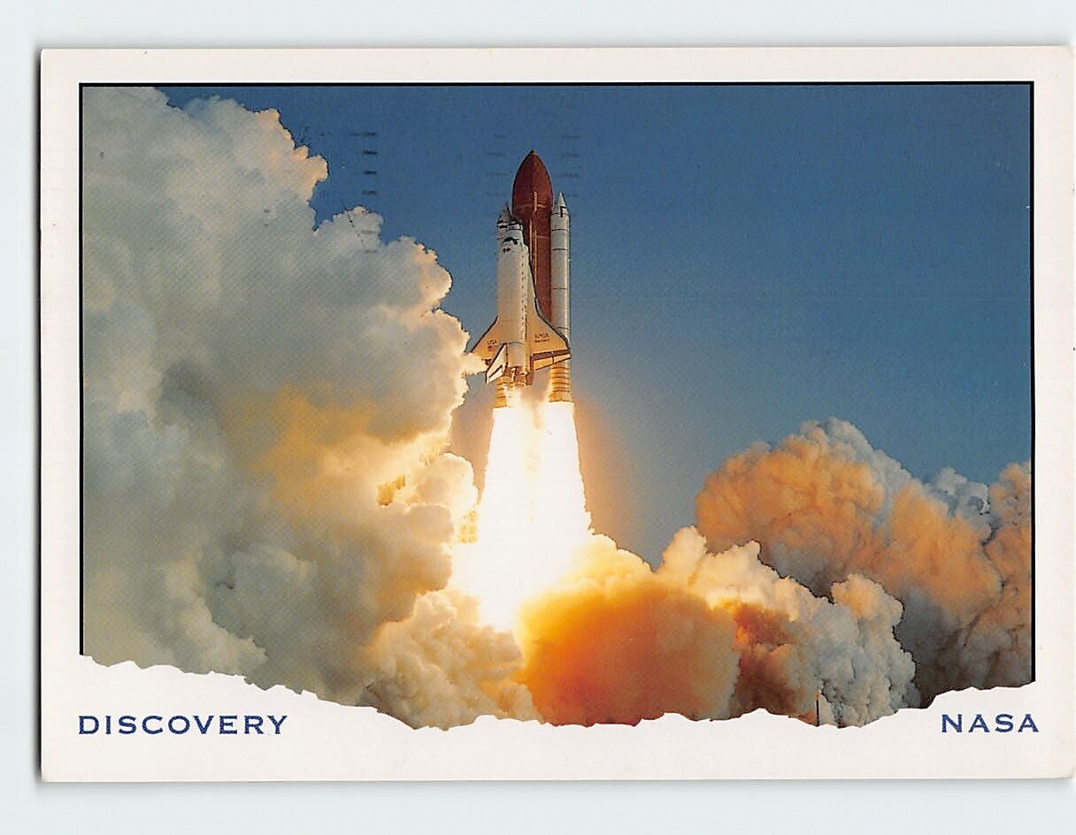 Postcard Discovery, NASA, Kennedy Space Center, Merritt Island, Florida