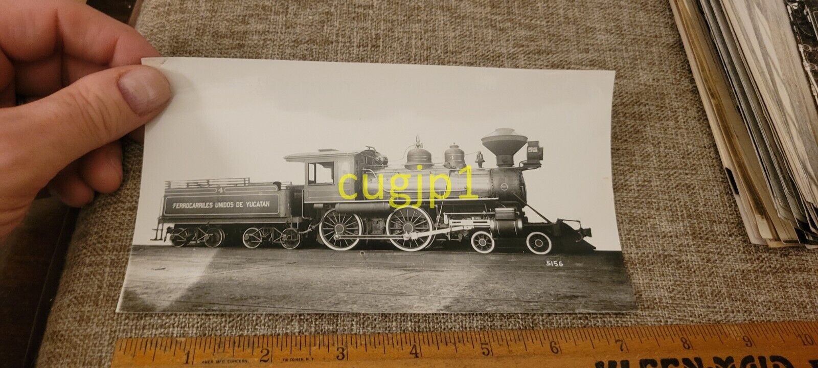 R315 Train Photograph Baldwin Locomotive Works BUILT 1914 NEG 5156 FC UNIDOS DE