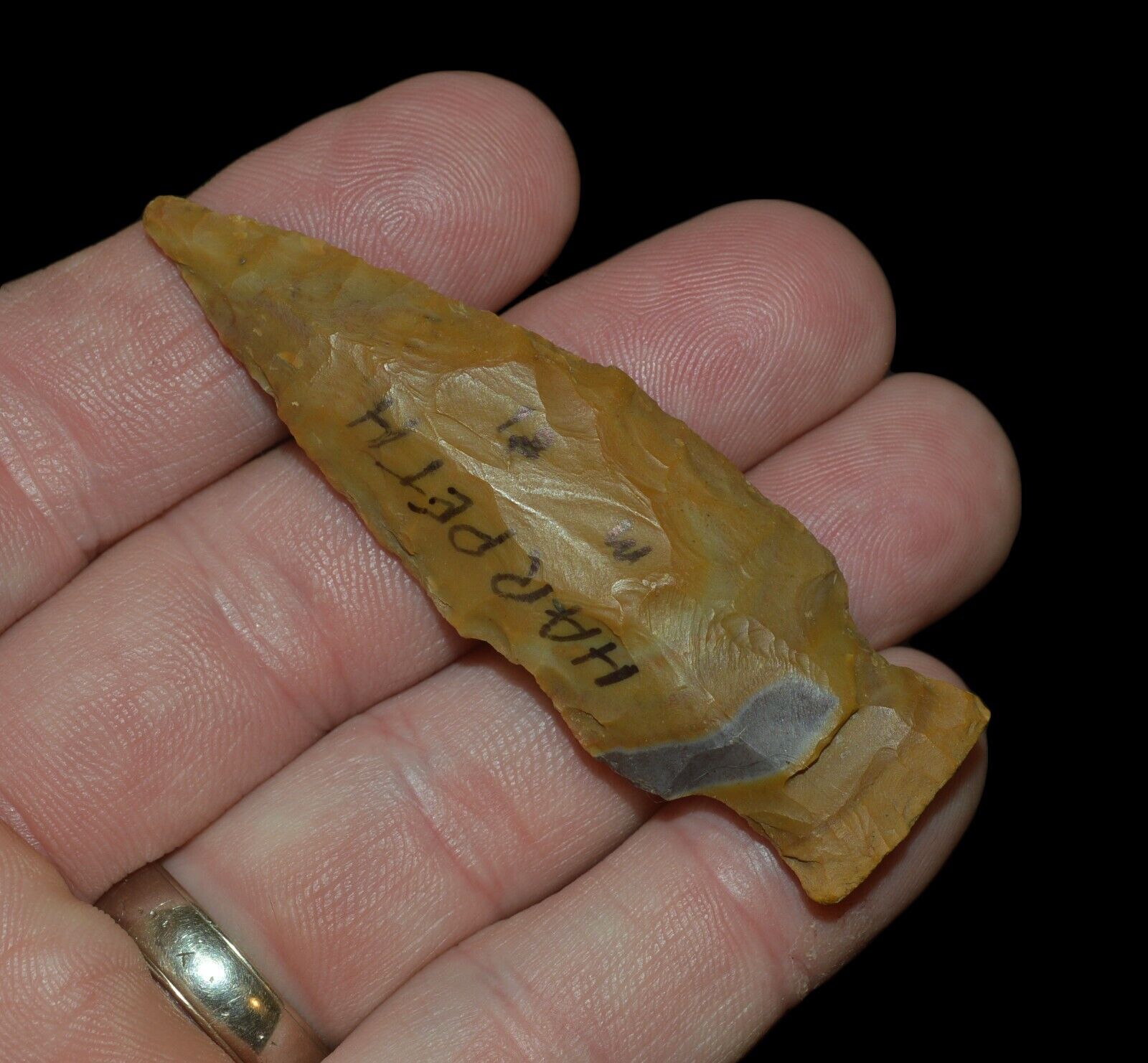 HARPETH RIVER TENNESSEE AUTHENTIC INDIAN ARROWHEAD ARTIFACT COLLECTIBLE RELIC
