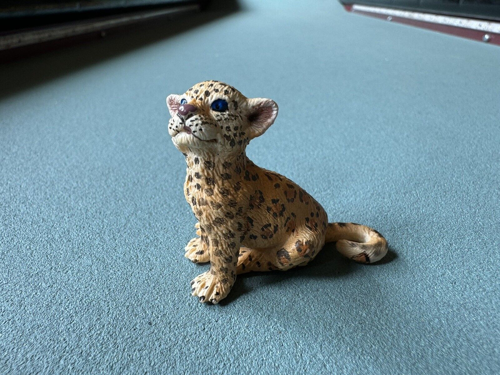 Schleich JAGUAR CUB Leopard Spotted Cat Animal Figure 2009 Retired 14622 Toy