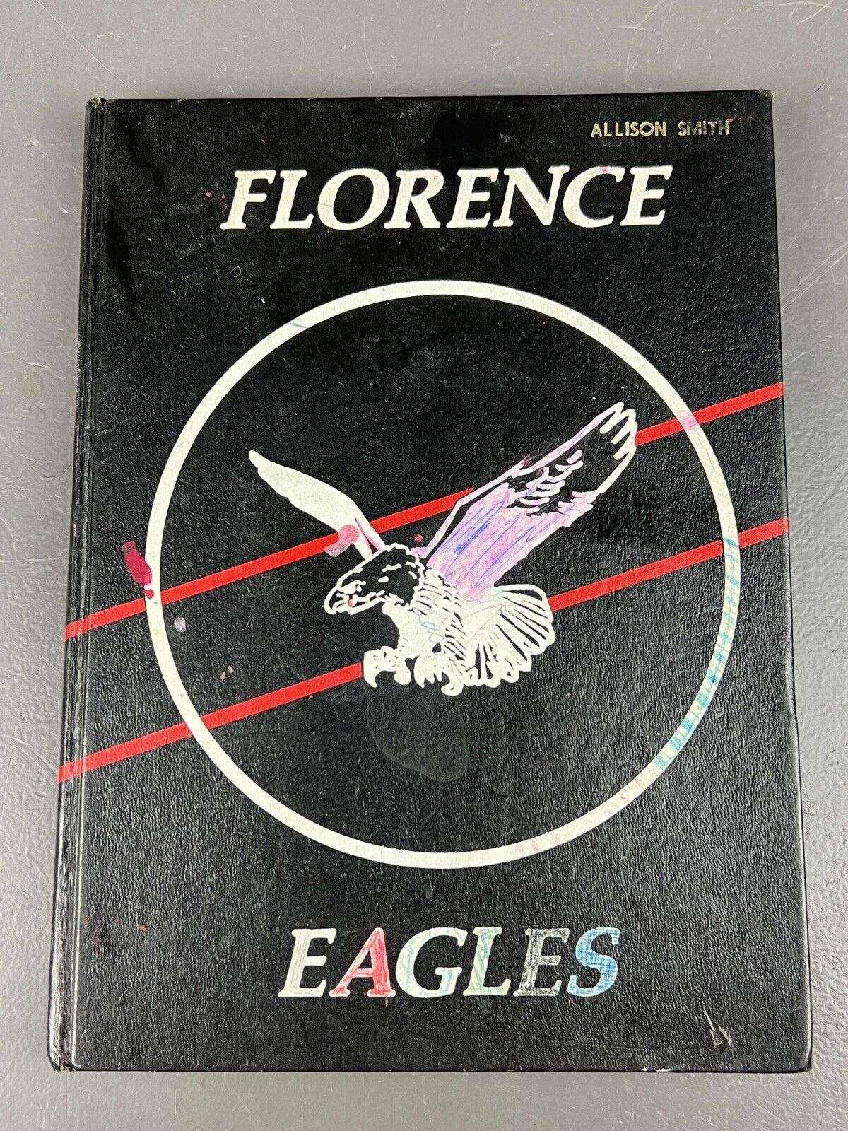1983 Florence Mississippi Eagles High School Year Book Annual Preowned