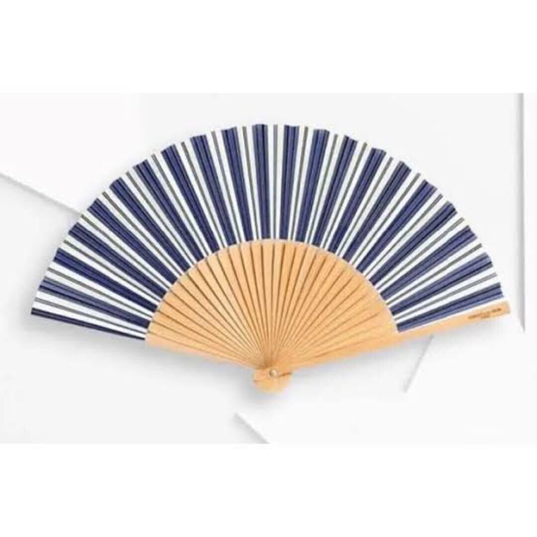 Christian Dior Folding Fan DIORIVIERA Blue Color Sensu Novelty Goods 2022