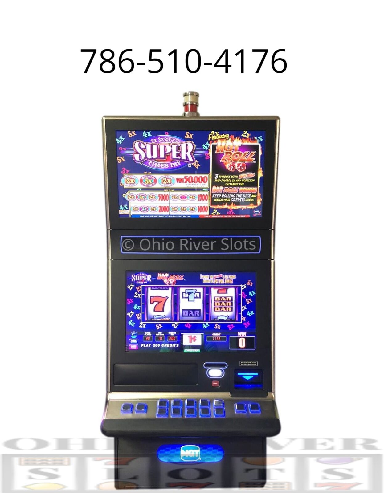 IGT G23 SLOT MACHINE Super 2x3x4x5x Times Pay (Free Play, Handpay, COINLESS)