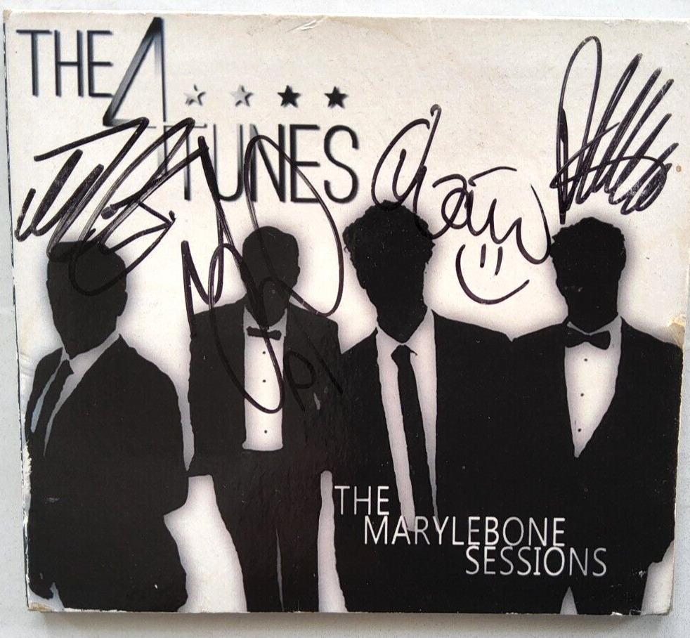 The 4 Tunes  – The Marylebone Sessions 2014 CD DIGIPAK SIGNED