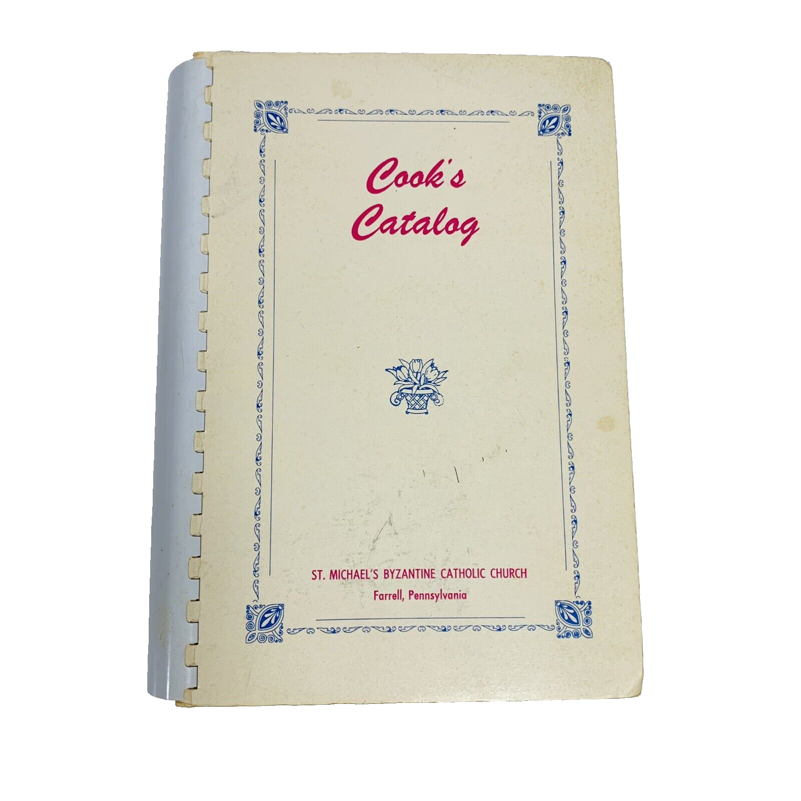 VTG Church Cooks Catalog Recipe Book with Famous Personalities 298 Pages Plus