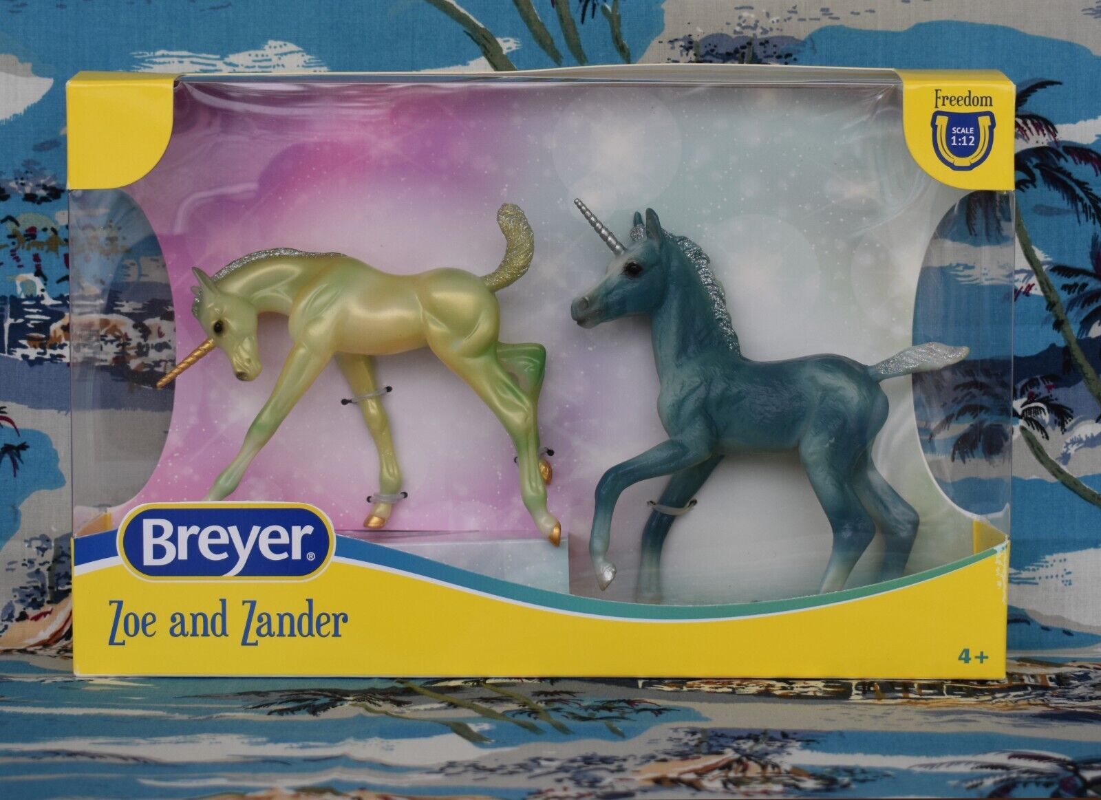NEW Breyer Unicorns Zoe and Zander Classic/Freedom Size Warmblood & AQHA Foals
