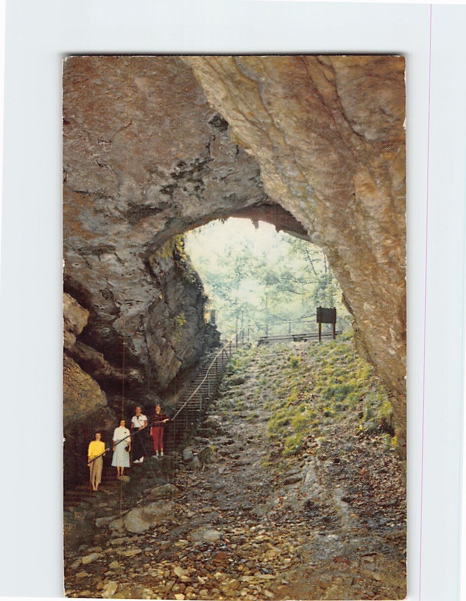 Postcard Entrance to Mammoth Cave National Park Kentucky USA