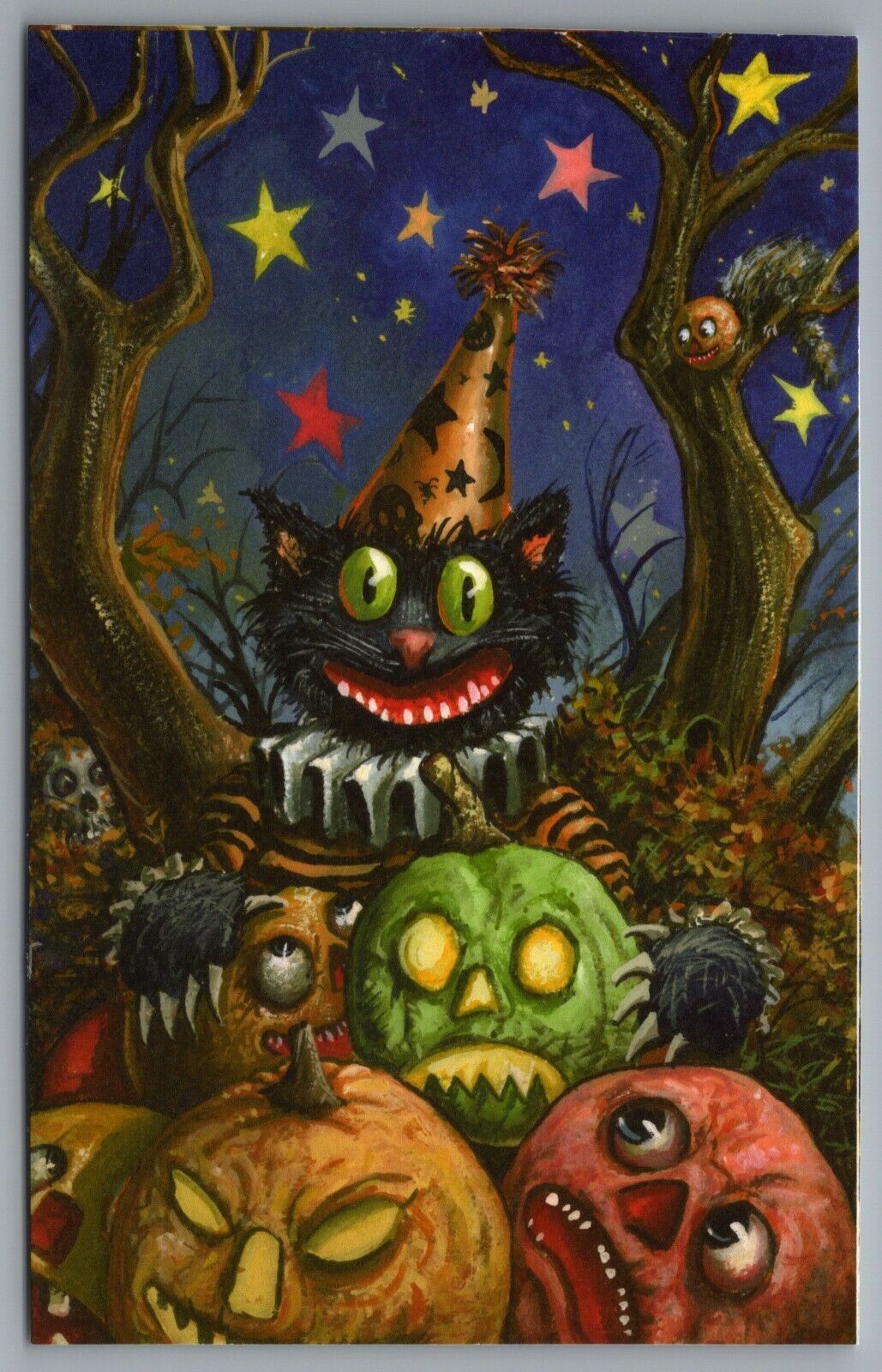 Matthew Kirscht Halloween Postcard All Tomorrow\'s Parties 2021 58/65