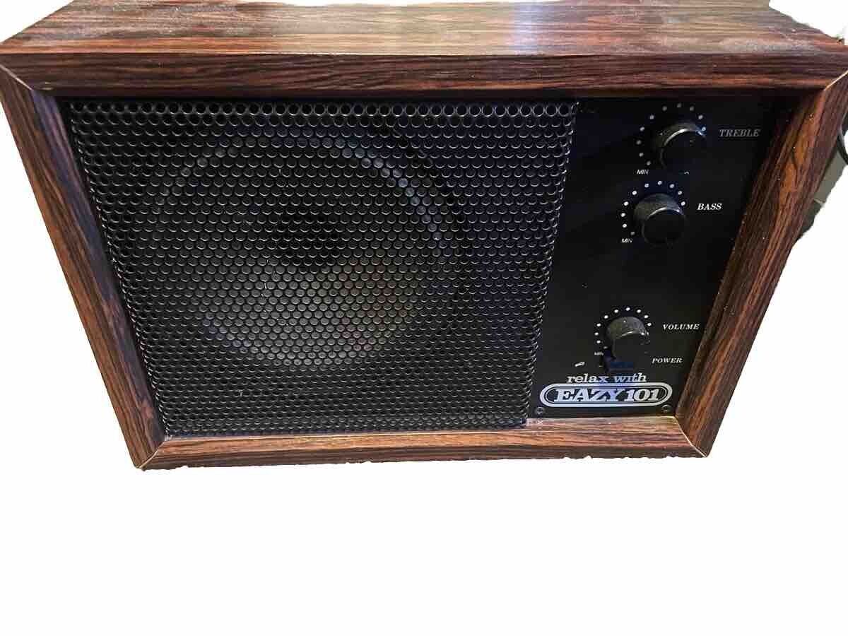 Vintage EAZY 101 Fixed-Tuned Speaker Tested & Works