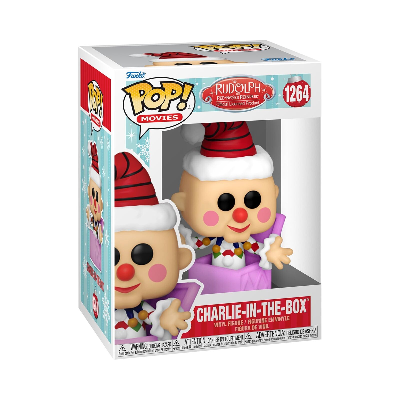 Funko POP Movies: Rudolph - Misfit Elephant - Charlie In the Box - Rudolph the 