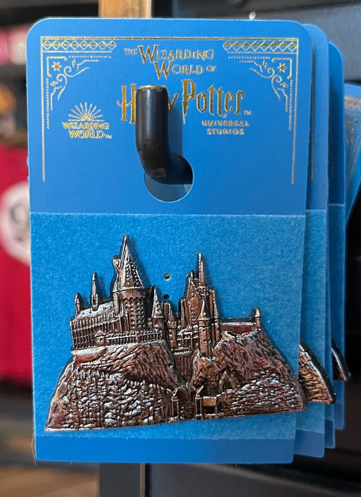 Universal Studios Wizarding World of Harry Potter WWOHP Hogwarts Castle 3D Pin