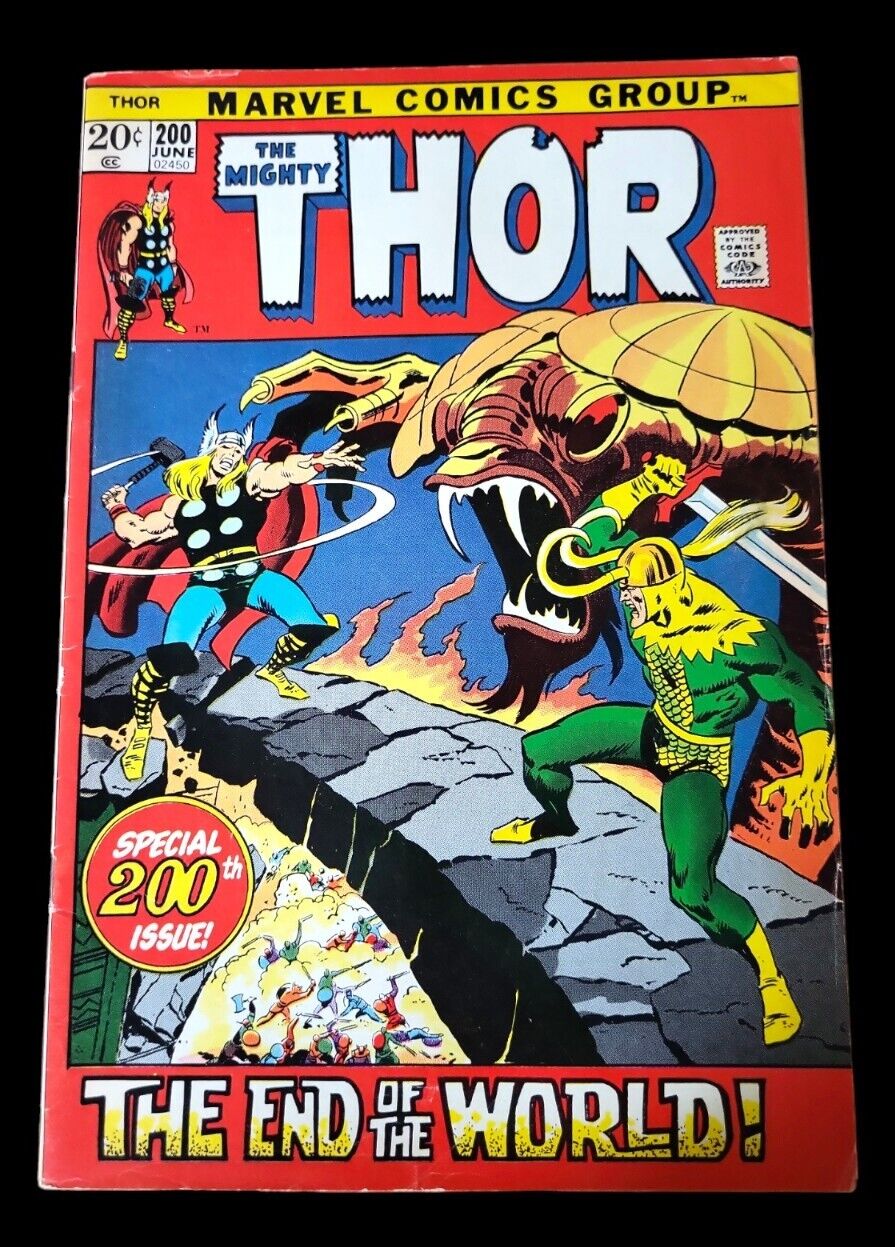 The Mighty Thor #200 VG To VG+ / RAGNAROCK