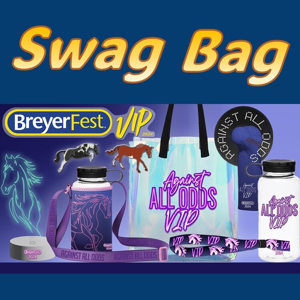 2024 BreyerFest Pick up Service: Swag Bag containing all the items pictured