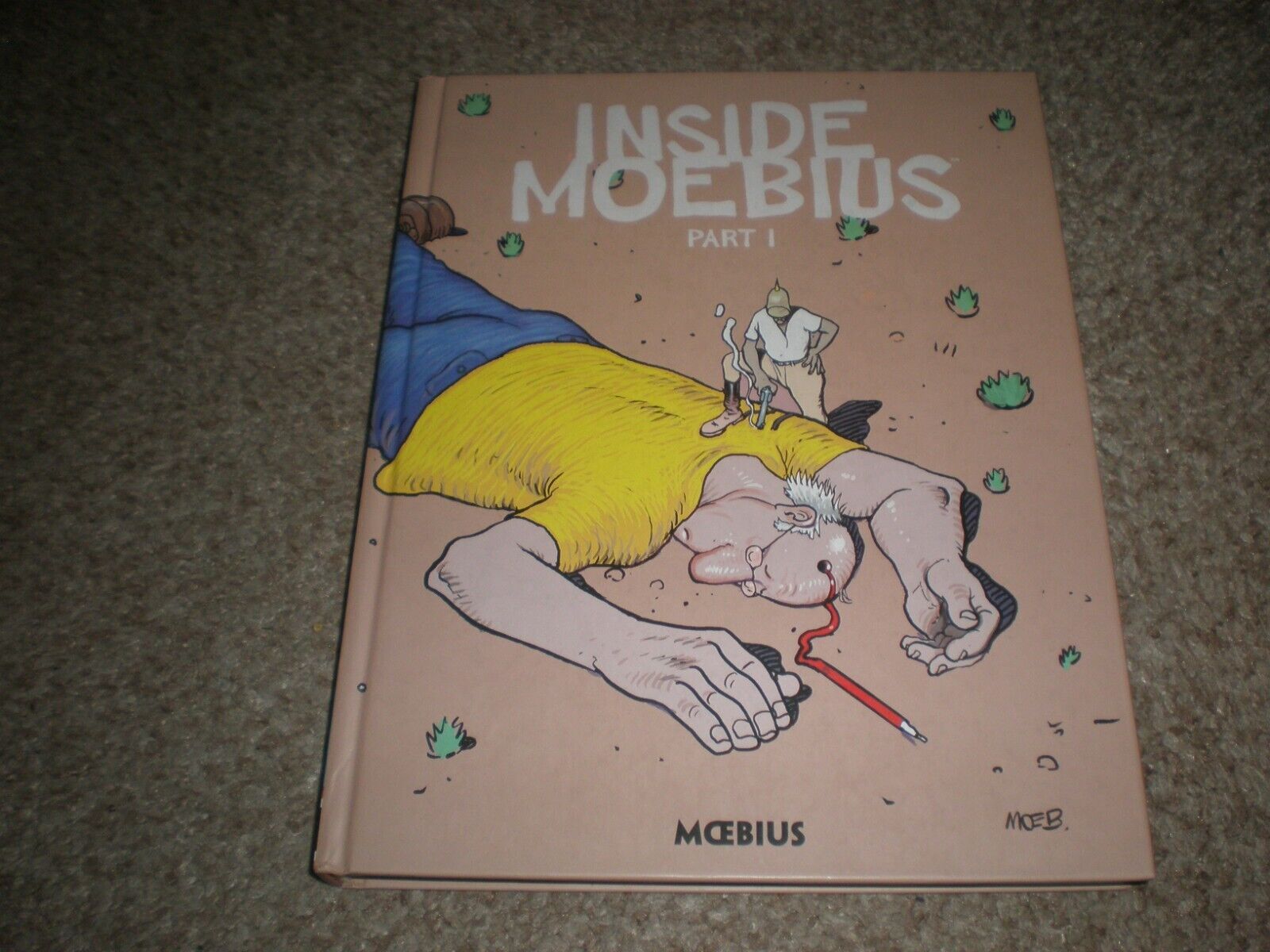 Moebius Library: Inside Moebius #1 (Dark Horse Comics, February 2018) HB