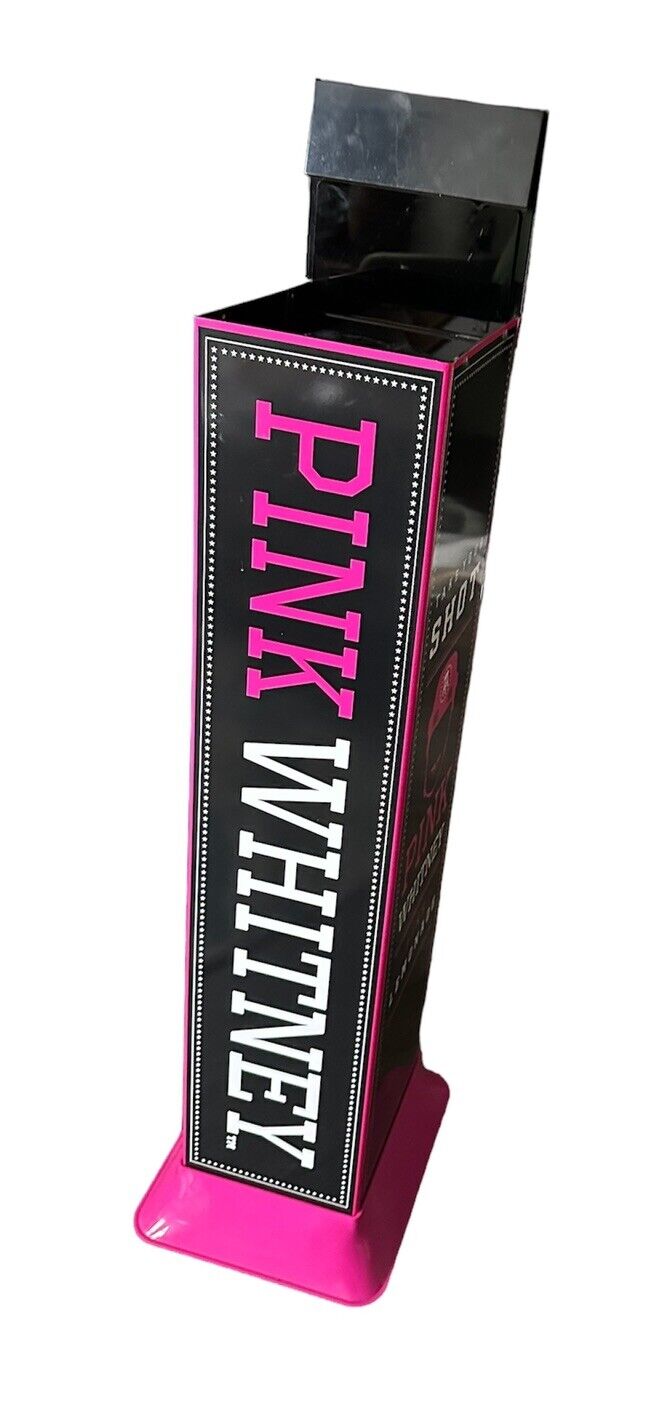 RARE Pink Whitney New Amsterdam Vodka 50ML Shot Pack Pez Dispenser 40x15x15 Disp
