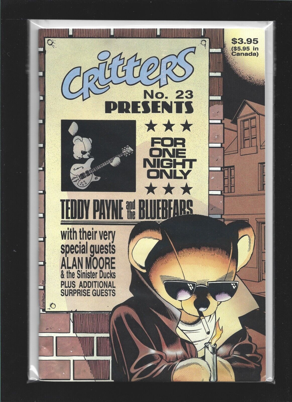Critters #23 / Alan Moore record insert / Fantagraphics / Usagi Yojimbo