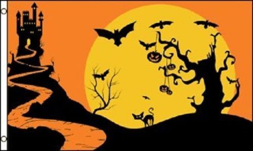 3x5 Trick or Treat Pumpkin Jack O Lantern Flag Happy Halloween Outdoor Banner