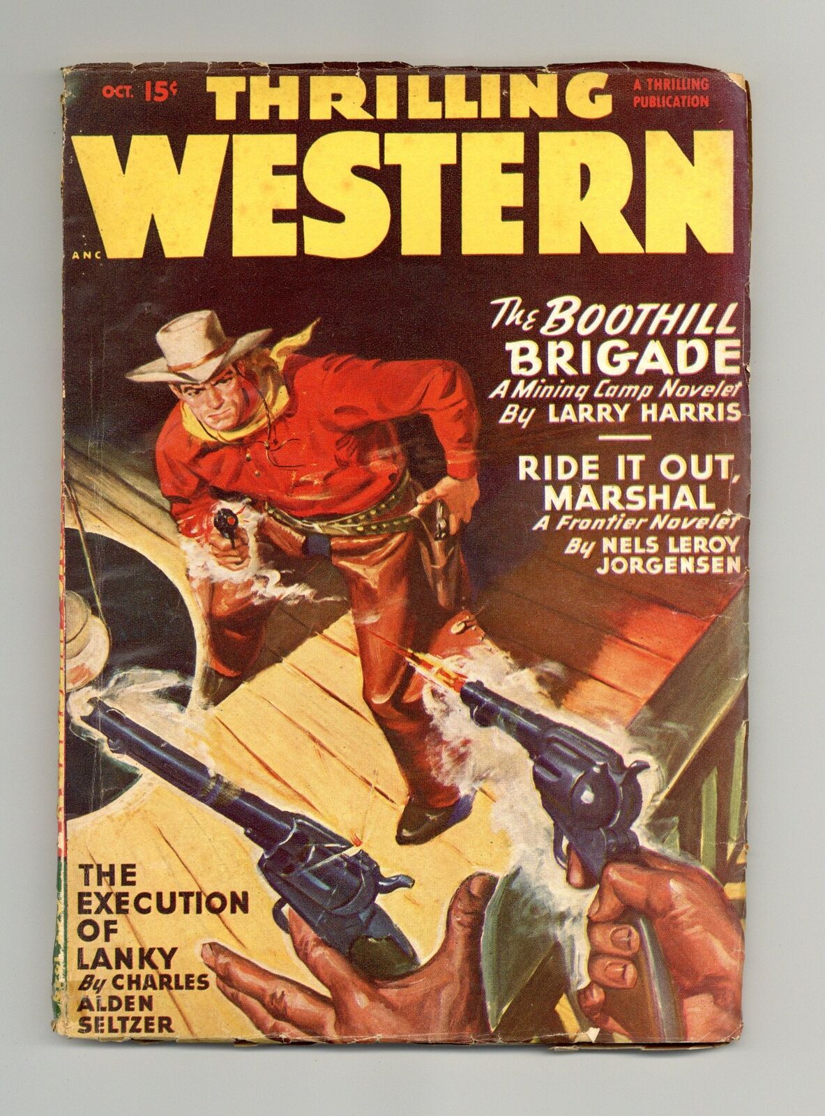 Thrilling Western Pulp Oct 1949 Vol. 61 #1 VG+ 4.5