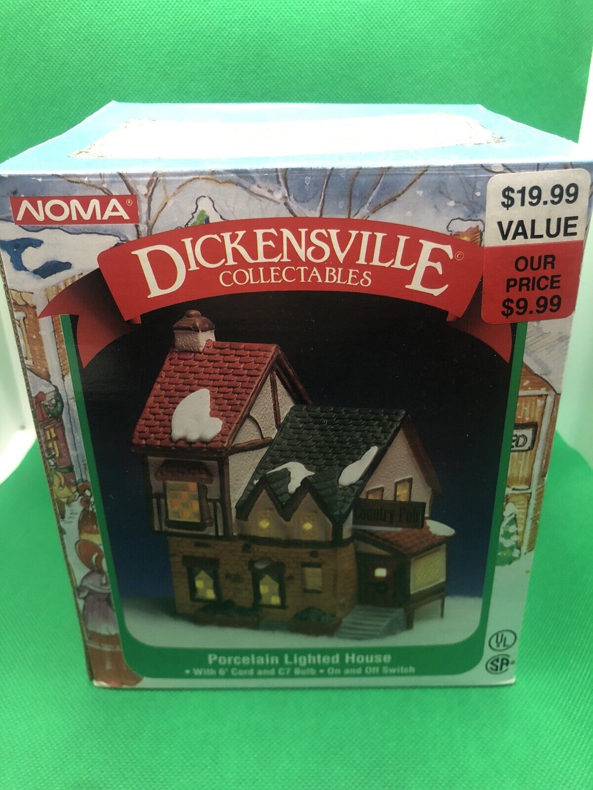 dickensville collectables porcelain lighted house