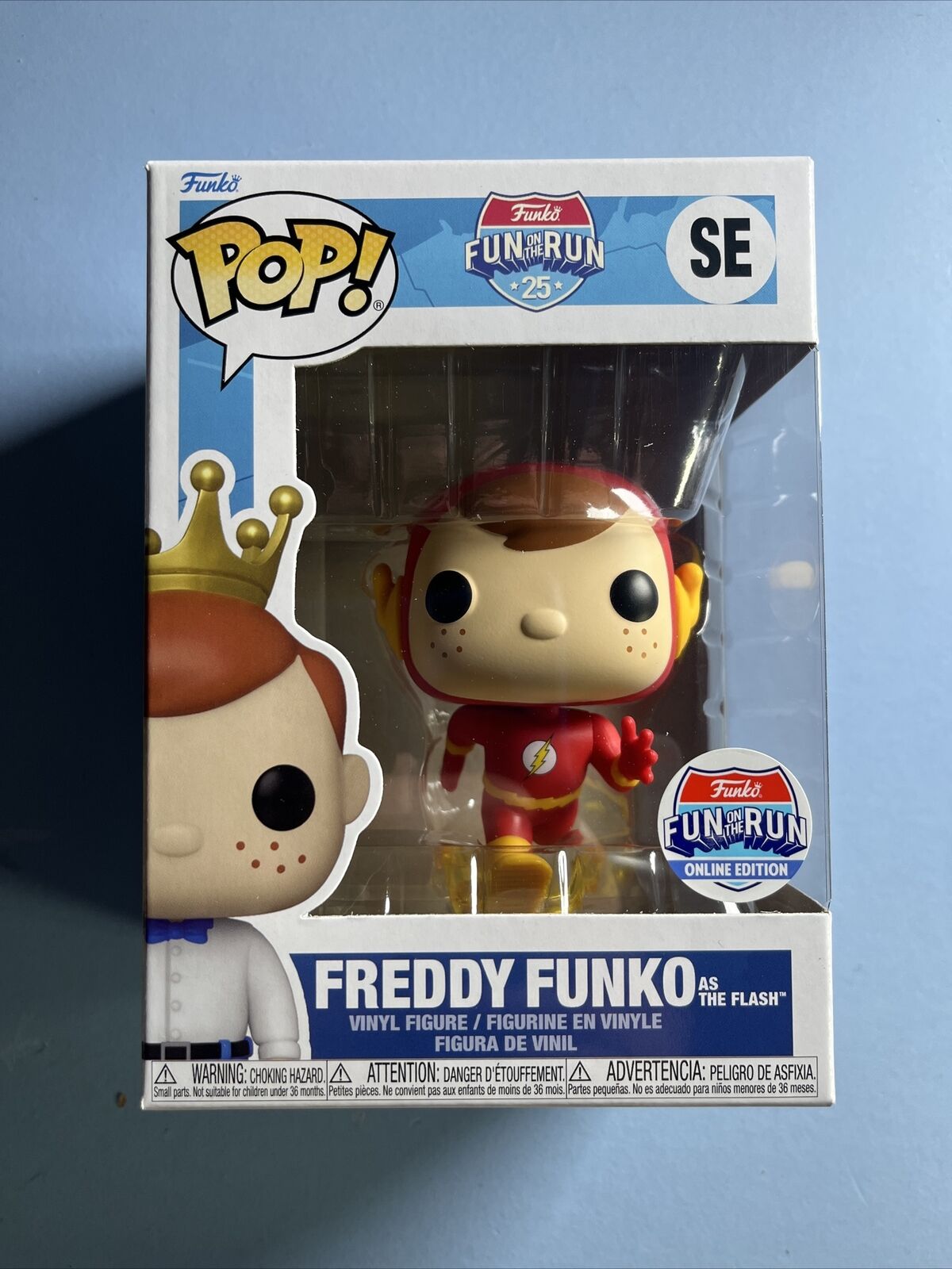 FREDDY FUNKO AS THE FLASH Funko Pop FUN ON THE RUN DC Comics