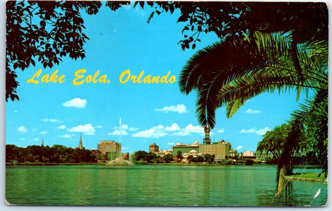 Postcard - Lake Eola, Orlando, Florida