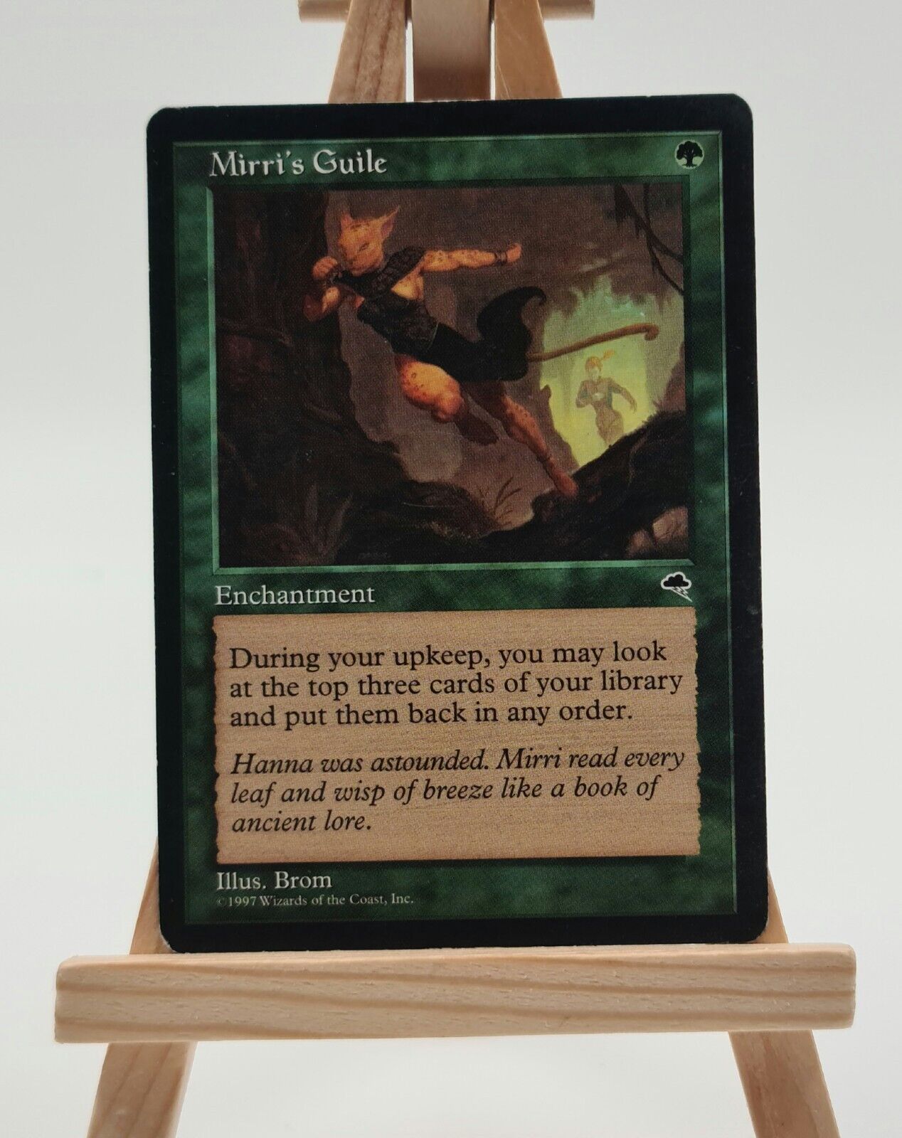 Mirri's Guile Tempest Magic Card MTG English (Mirris Spying Knowledge)