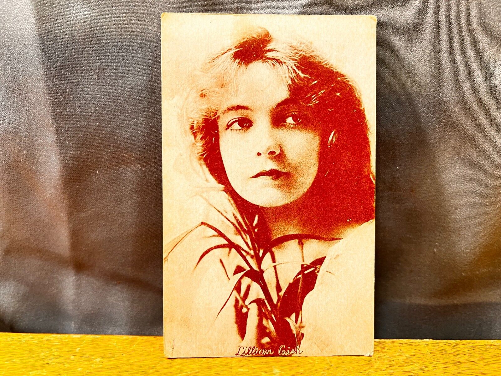 Antique Lillian Gish Postcard Unused Vintage Photograph RPPC