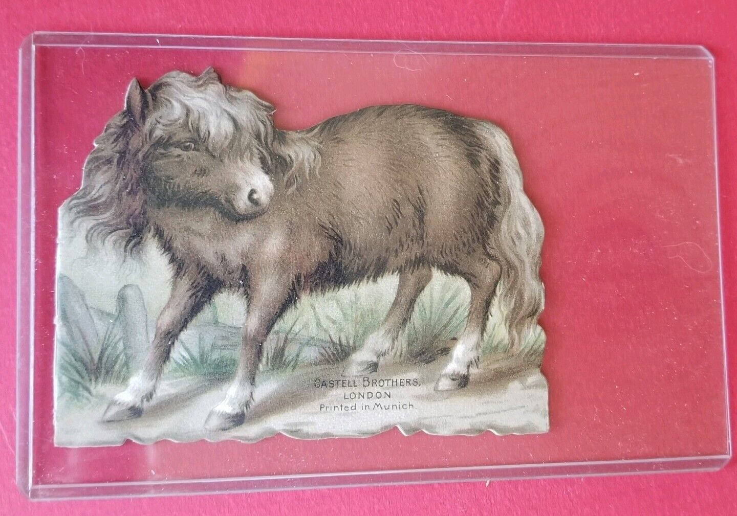 1891 Castell Brothers Diecut Mini Horse Storybook🎁🎁🐴🐴