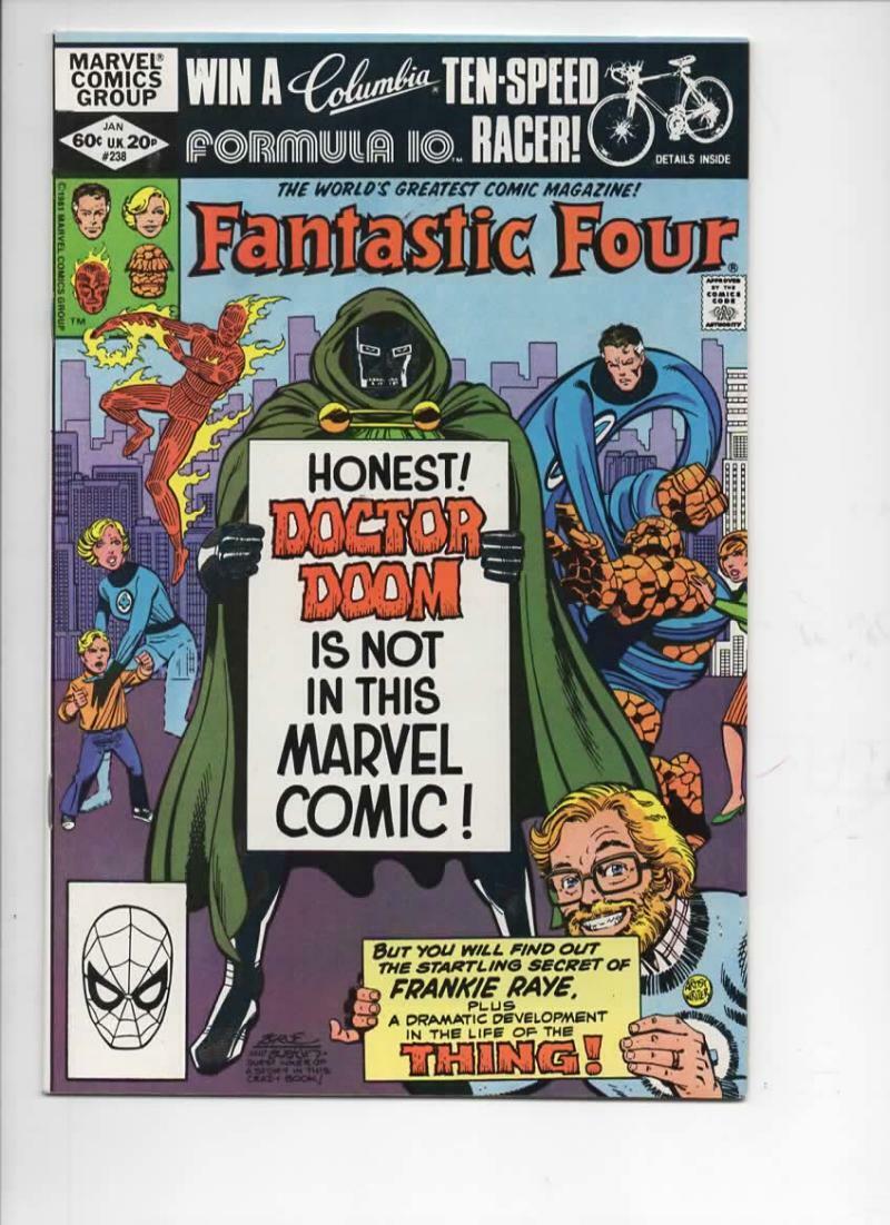 FANTASTIC FOUR #238, VF/NM, Dr Doom, Frankie Raye, 1961 1982, Marvel