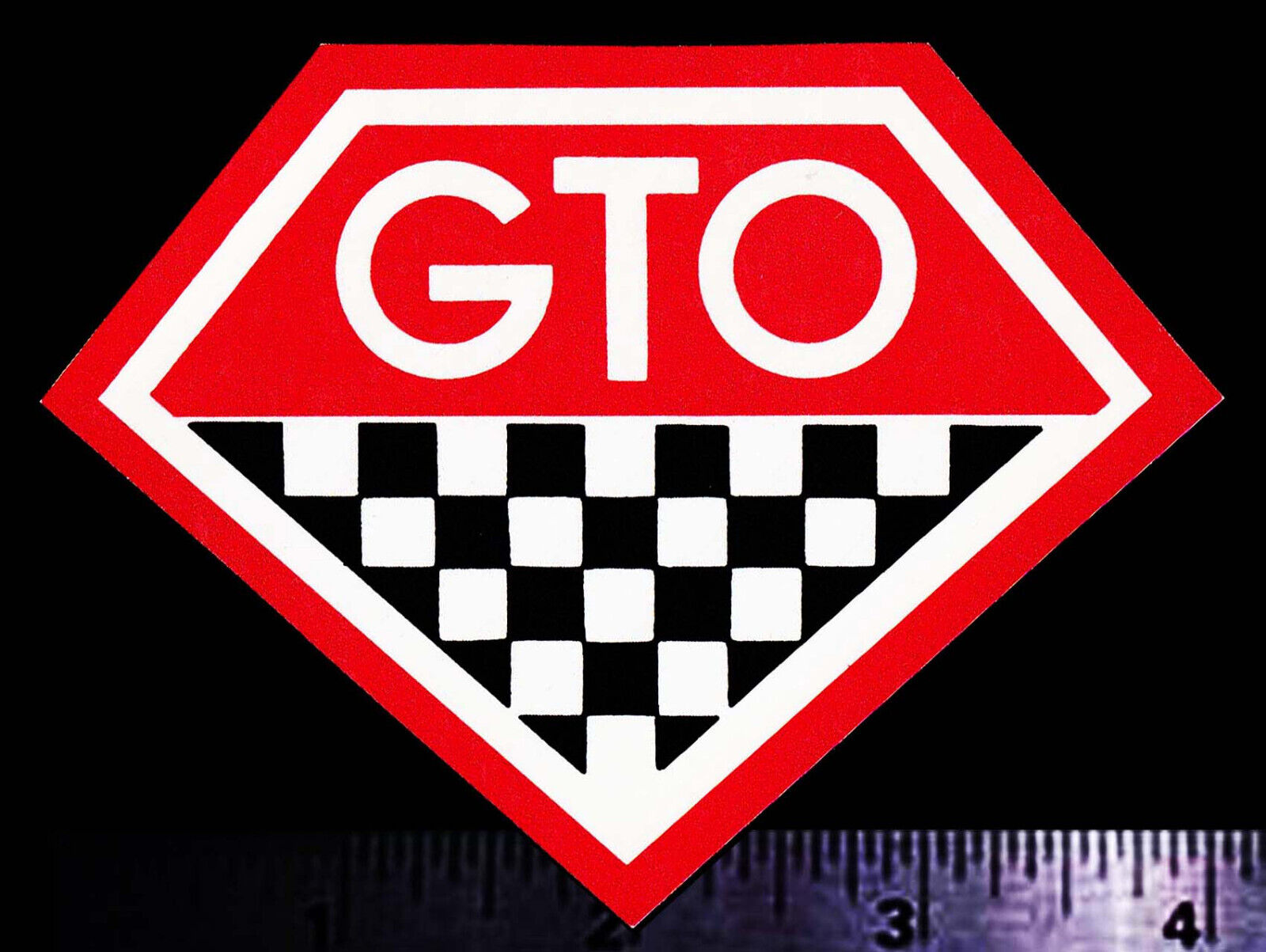 PONTIAC GTO - Original Vintage 1960's 70's Racing Decal/Sticker THE JUDGE