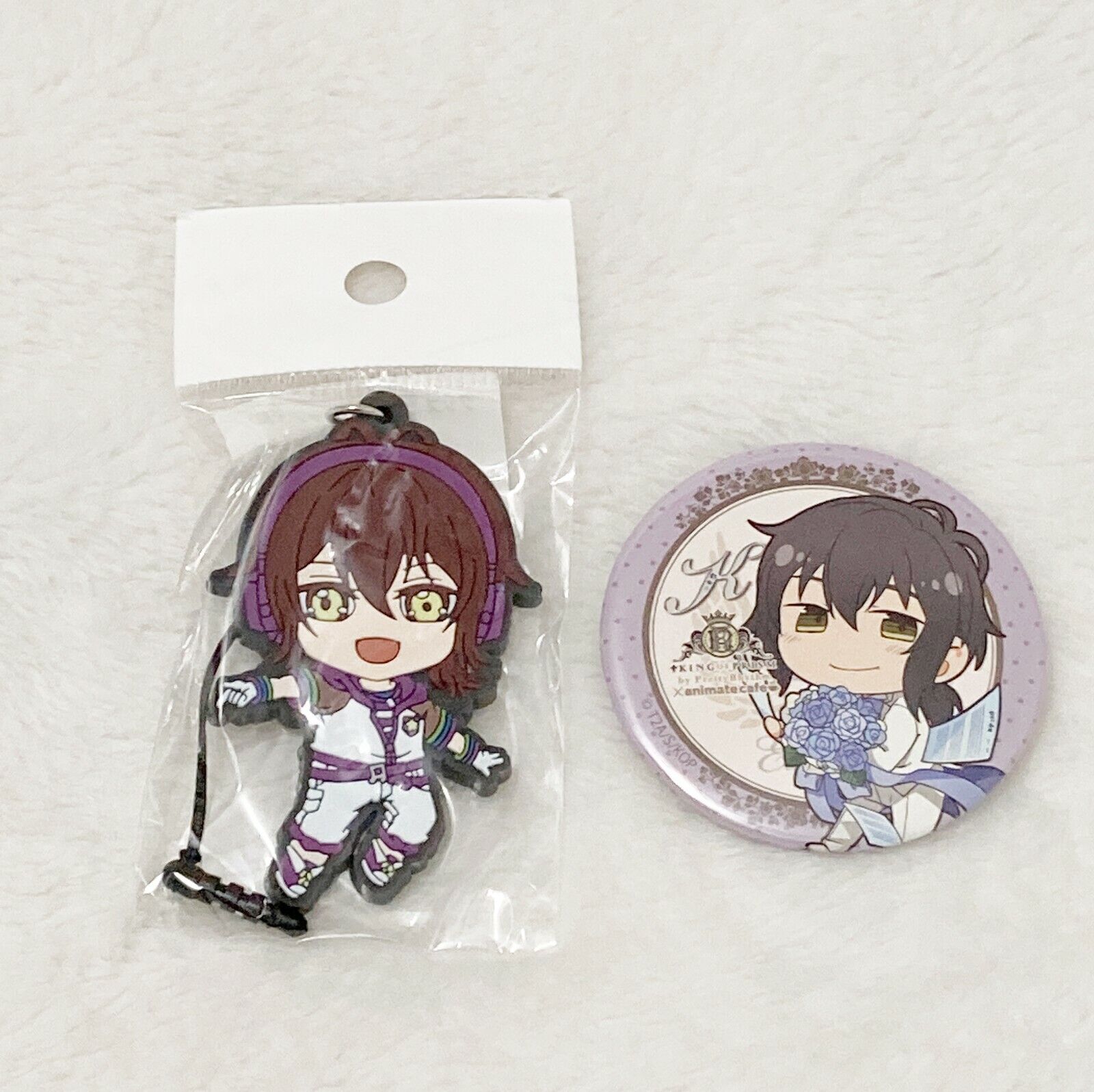 King of Prism Shiny Seven Stars, Kouji Mihama Button and Rubber Bag Phone Charm