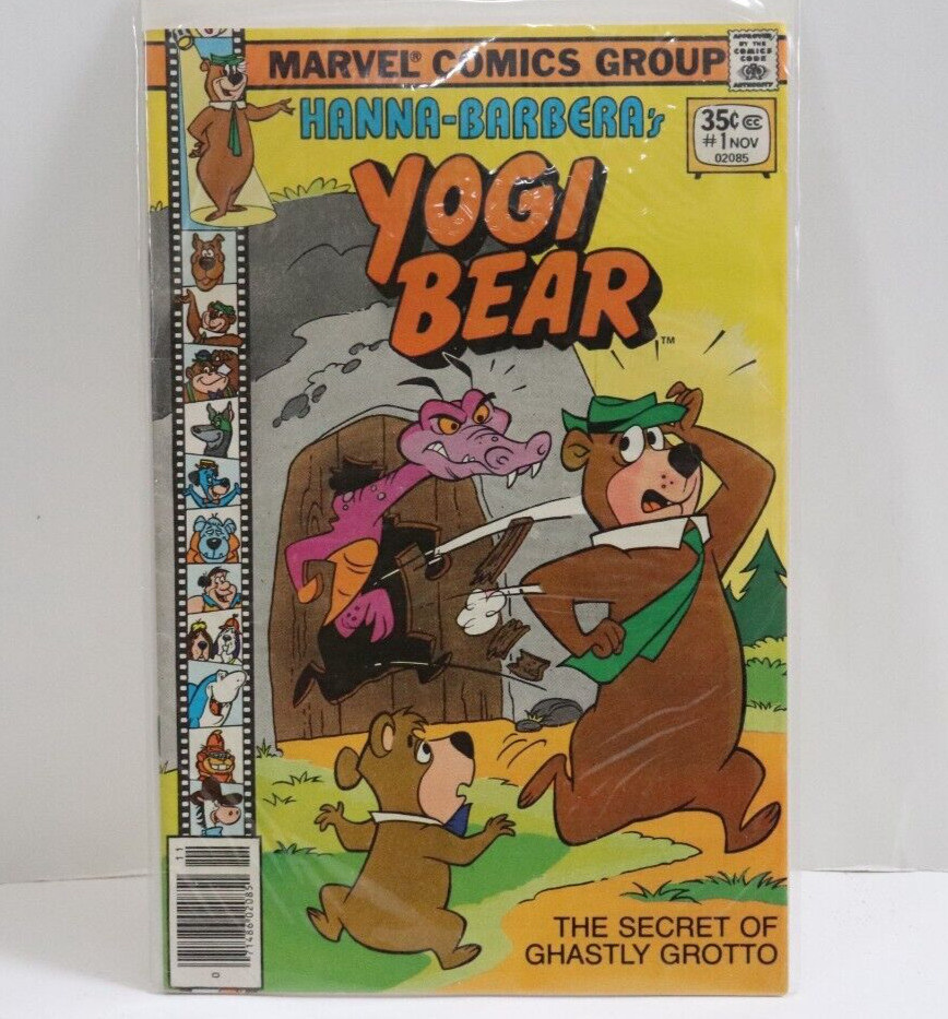 Hanna-Barbera\'s Yogi Bear #1 Marvel Pub 1977 the Secret of Ghastly Grotto