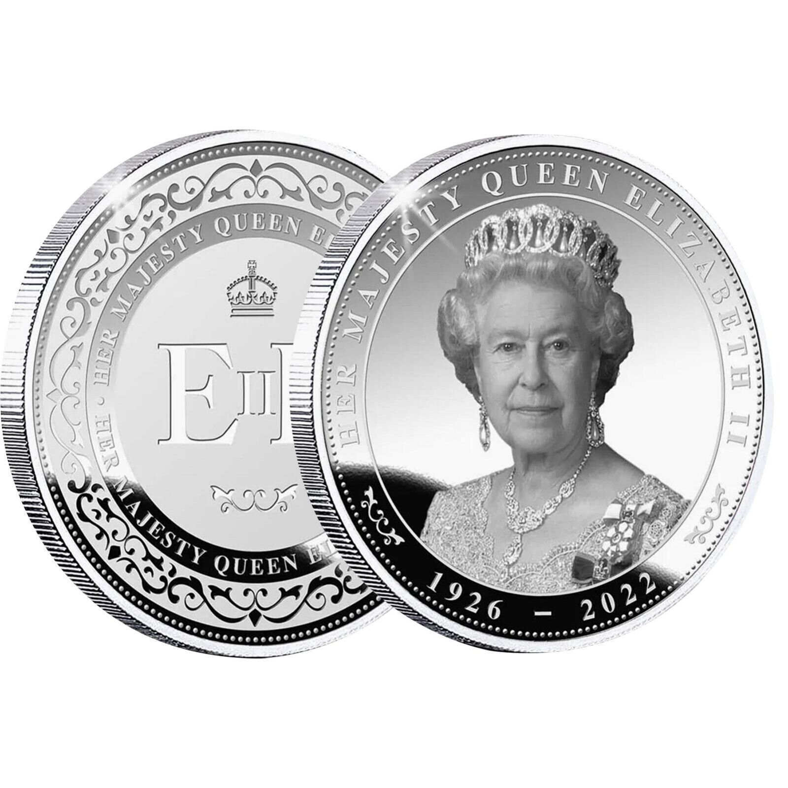 High Quality Queen Elizabeth II Memorial Coin 1926-2022 Featuring Her Majesty