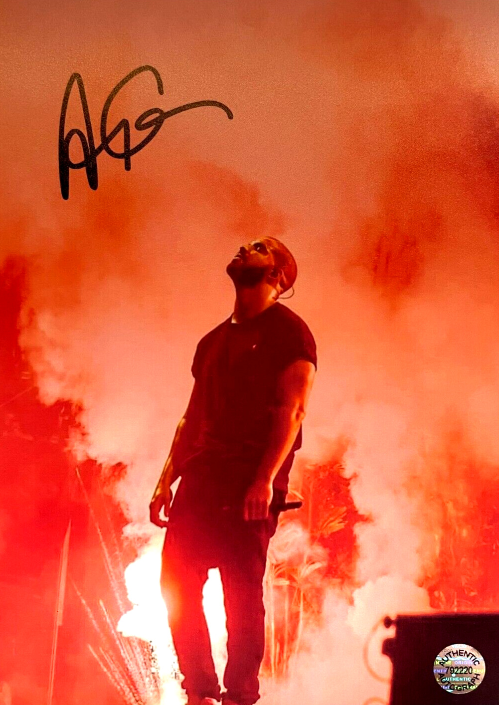 DRAKE Hand-Signed 7x5 inch Photo Original Autograph with COA Certificate