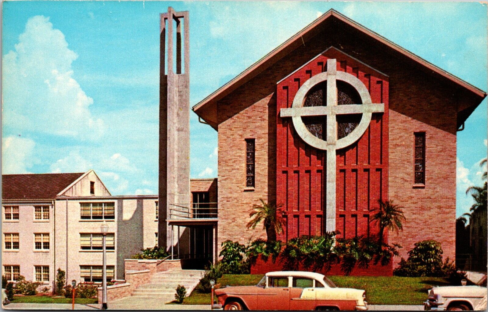 Postcard Lakeland Florida FL First Presbyterian Church