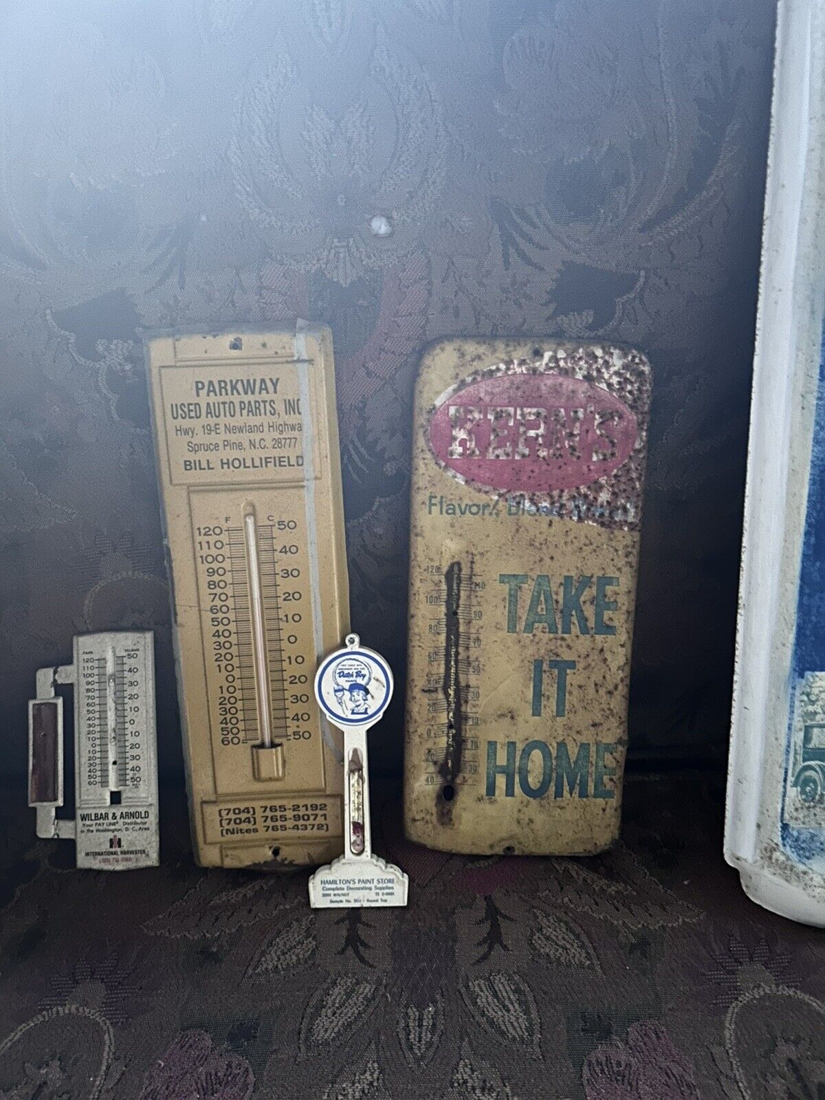 vintage thermometers