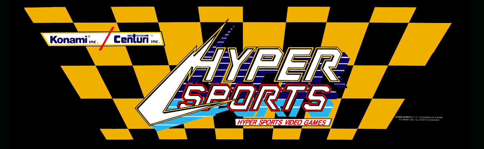 Hyper Sports Arcade Marquee 26