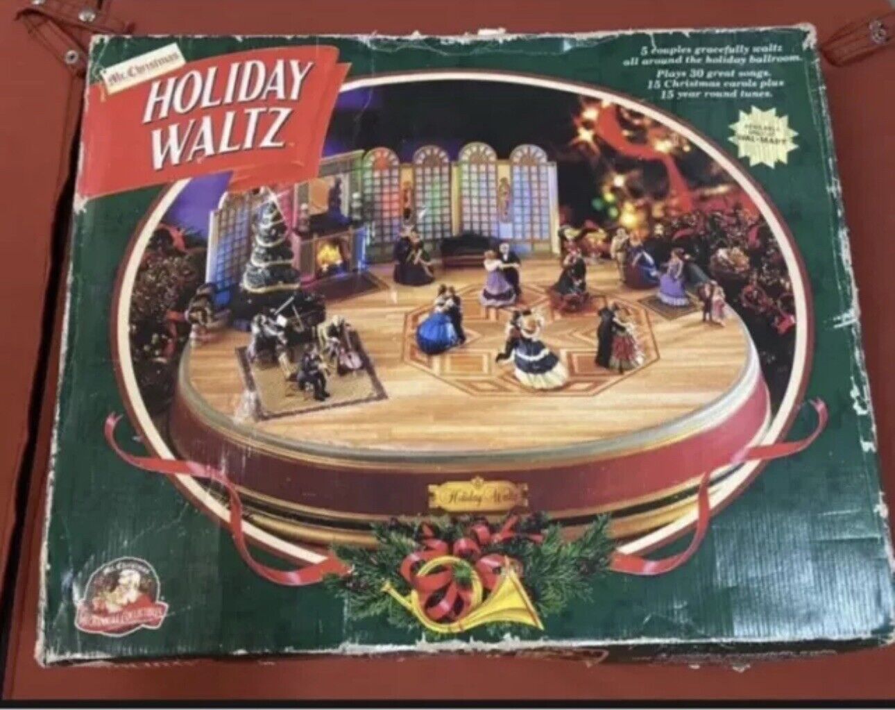 Vintage Mr. Christmas Holiday Waltz1996 Complete With Box & Manual.