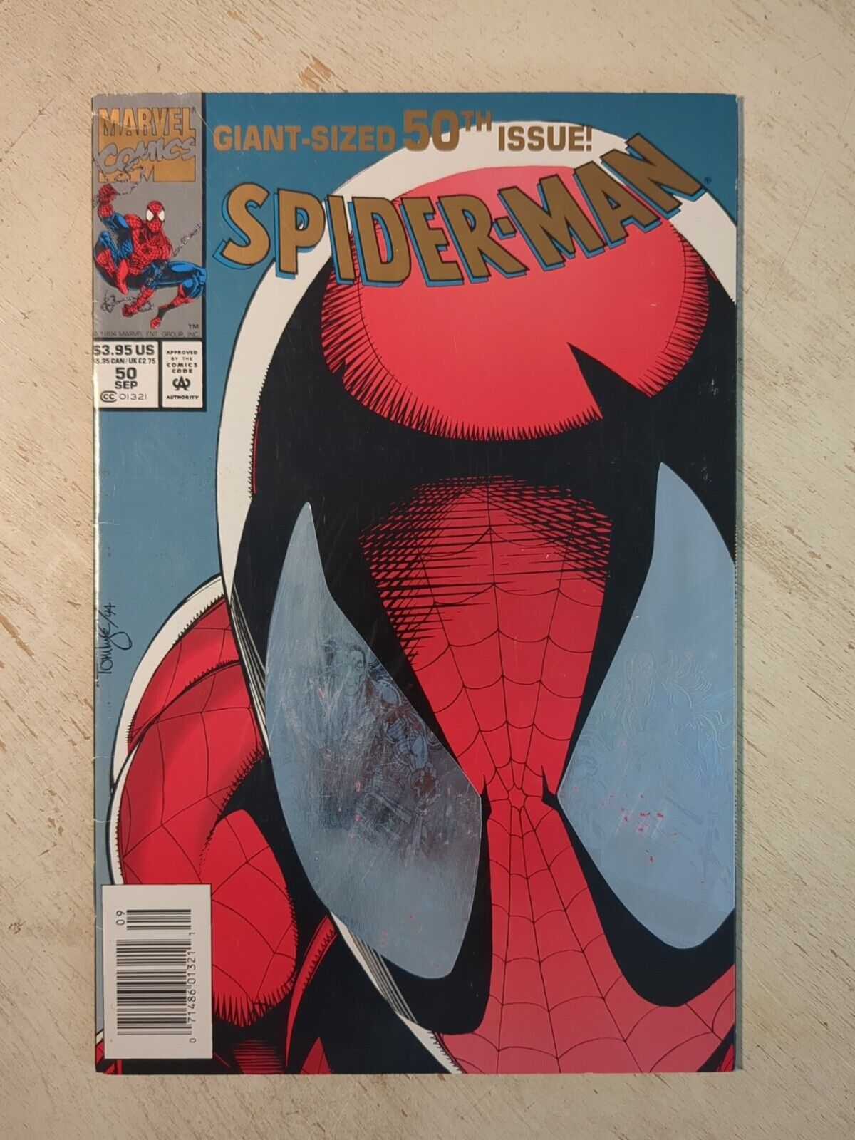 Spider-Man #50 (Marvel 1994) Giant Size Hologram Cover  SHIPS FREE