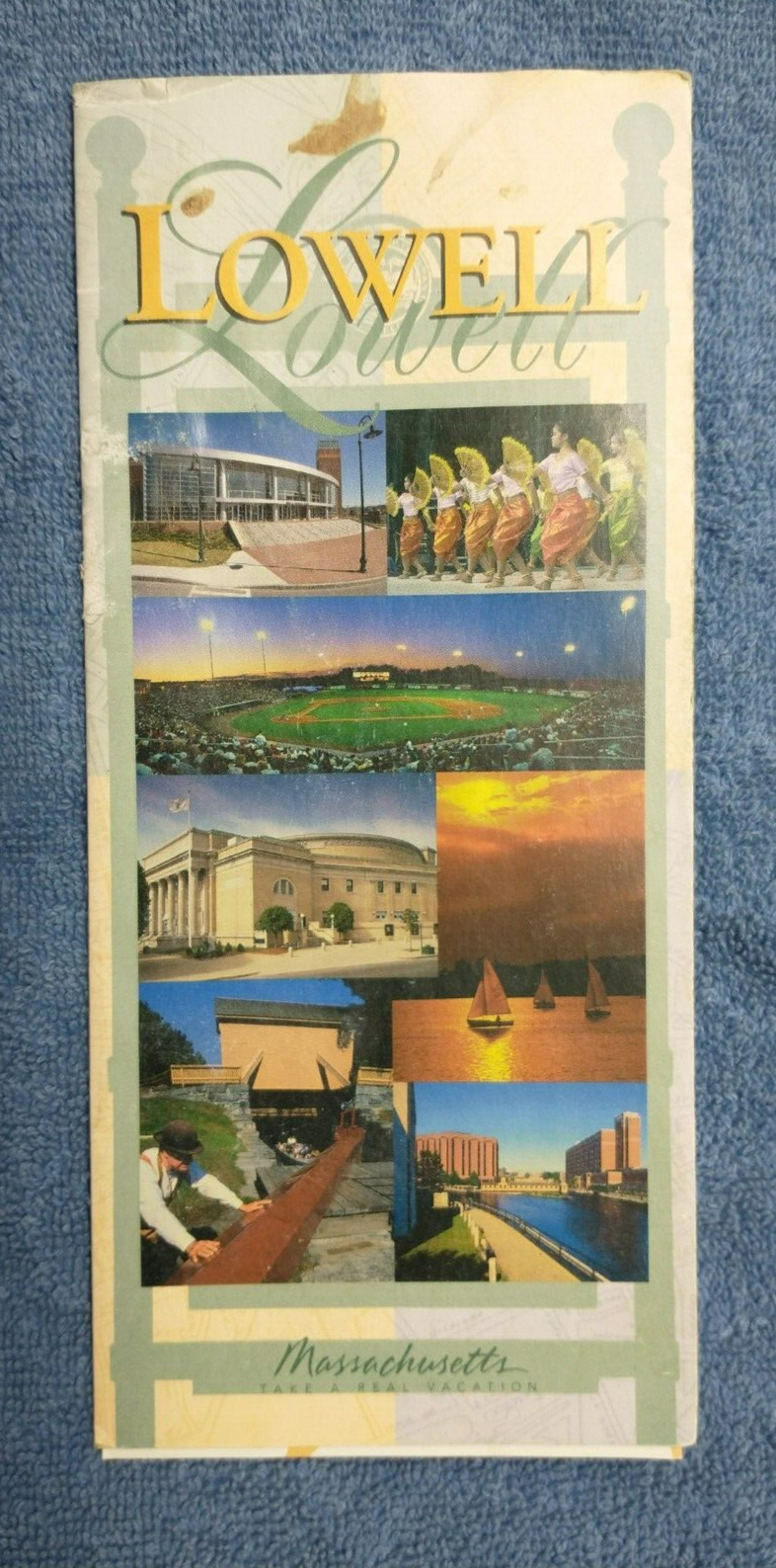 Lowell, Massachusetts , MA - Old Travel Brochure plus others